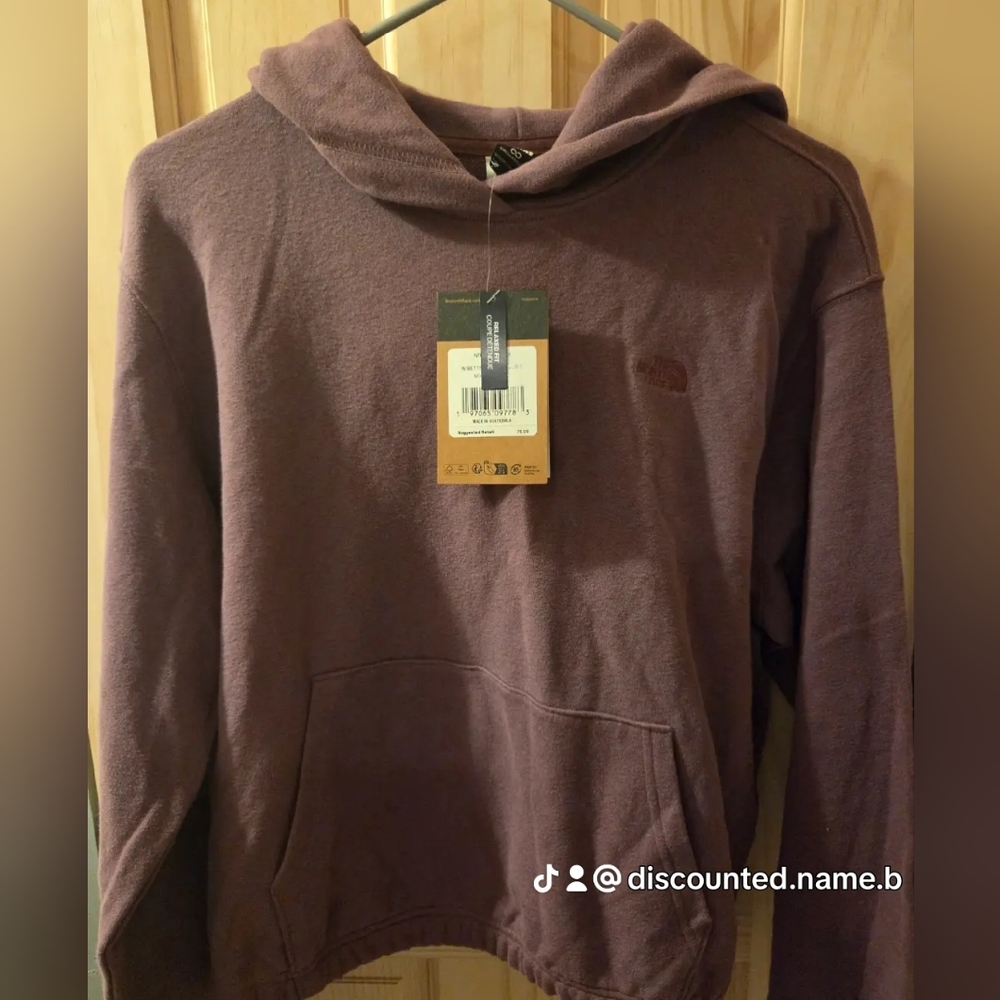 The North Face Womans  Hoodie in Deep Purple Better Terry Hoodie